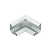 Pultcsatorna belső sarok 120x120-hoz szimmetrikus 90° krémfehér acél PLI 120-78 W Niedax